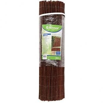 Sichtschutz Zaunmatten Floraworld Braun – 300 × 20 × 90 cm