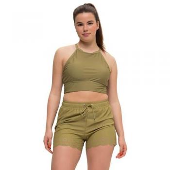 Studio Untold große Größen Badeshorts Damen grün Größe 42/44