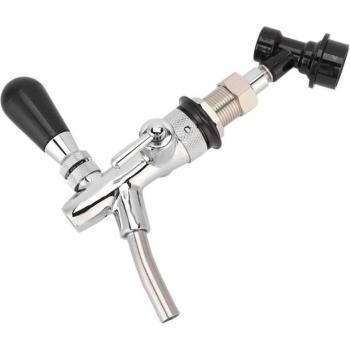 Adjustable Keg Tap with Liquid Connector