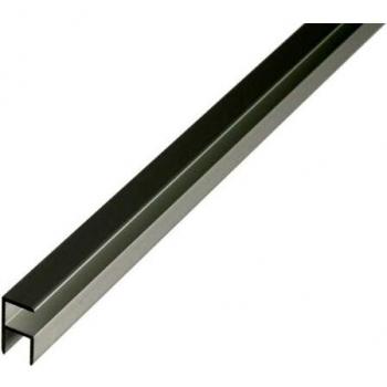 Profilo Angolo Alluminio Autobloccante Argento Anodizzato 1000 × 15,9 × 29 mm – Alberts