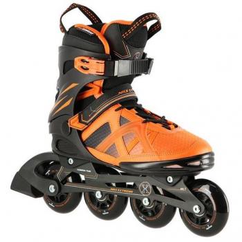 NILS EXTREME Patins à roulettes 42 Noir-Orange Roues 84mm