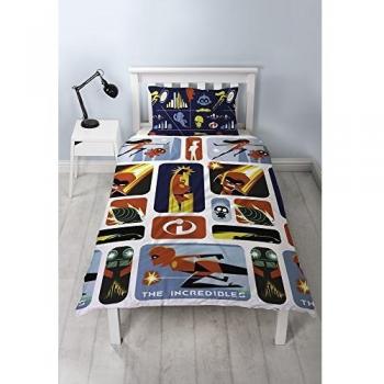 Letto Bambini Incredibili 2 – Copripiumino Bifacciale e Federa