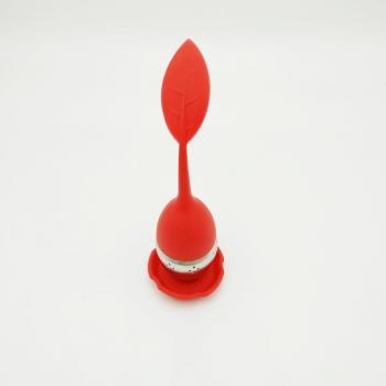 Silicone and Stainless Steel Tea Maker 15x4cm