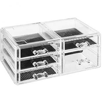 5five Simply Smart Schmuckkasten transparent mit 5 Schubladen