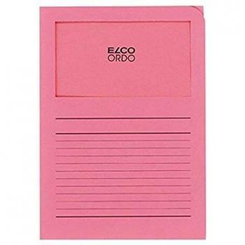 Elco Organisationsmappe Ordo classico Papier A4 rosa VE=100