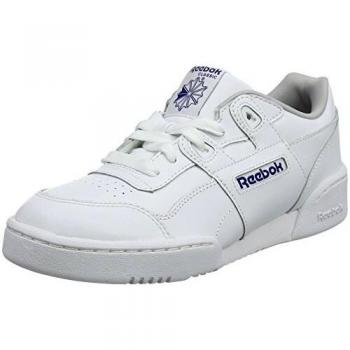 Reebok Classic Workout Plus Children’s White Sneakers