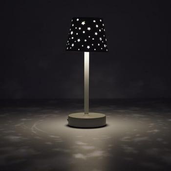 Lampe à Poser Tactile Étoiles Ajourées