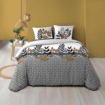 Housse de couette Élégance 240x220 cm + 2 taies en coton