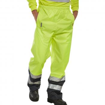 BELFRY TROUSERS SATURN YELLOW / NAVY XXL