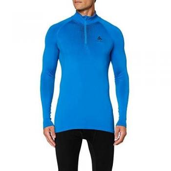 Odlo Bl Top Direttore Collo Tartaruga L/S Zip Metà Uomo XL