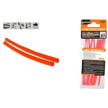 Fundas de Cables Kaela 10x120 mm (Rojo) – Set Termocontráible