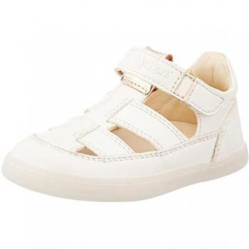 Tráctus Kickers 894821-10: Sandalias Niña y Niño en Blanco
