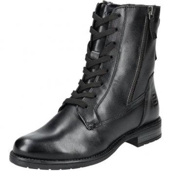 BAGATT Damen Schnürstiefelette aus Nappaleder