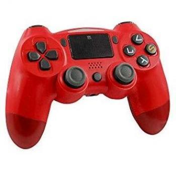 Joypad Controller Wireless BT Rosso Compatibile PlayStation 4 Mod. 90424r