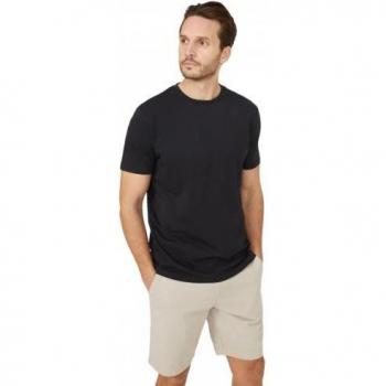 Maine Men's Large White Cotton Crew Top