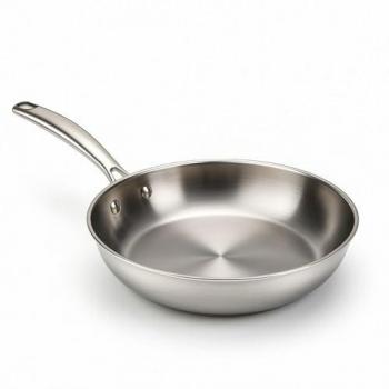 Sartén Multi‑Uso 28 cm WECOOK – Inox 18/10 para Inducción y Hornos