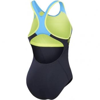 Costume Intero Speedo Donna Blu/Giallo