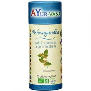 AYur-vana Ashwagandha Bio 60 Gélules Végétales