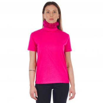Frankie Morello Pink High Neck Top