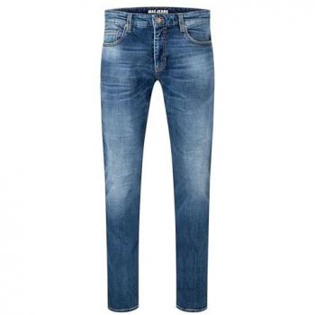 5-Pocket-Jeans MAC Greg Gr. 32, Länge 30, blau (mid blau vintage wash)