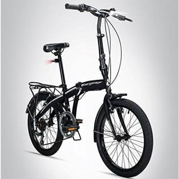 Bergsteiger Windsor 20 Zoll Klapprad, Shimano 6 Gang-Schaltung, LED Licht