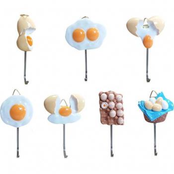 Resin Egg Hook for Bathroom Accessories