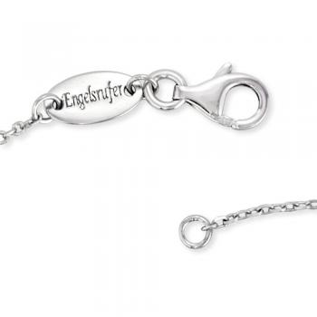 Engelsrufer Damenarmband aus 925er Sterlingsilber mit weißen Zirkoniaschmuck und einer Länge von 18 cm