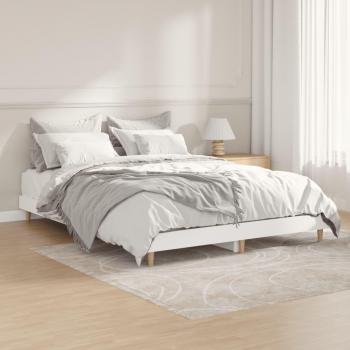 Cama de ingeniería blanca 140x190 cm