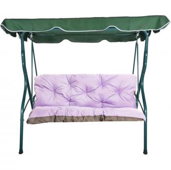 Jardín Relax: Cojín Columpio Morado Grande