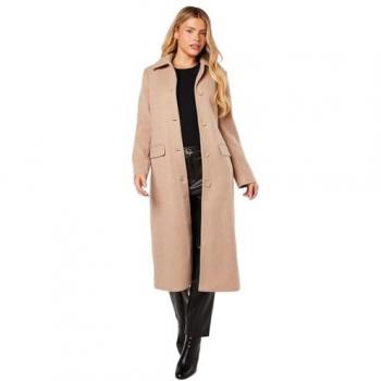 Mink Women's Smart Midi Coat