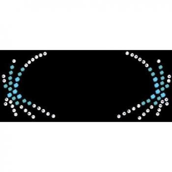 Selbstklebendes Glamour-Tattoo-Set für Fasching