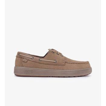 Beige DAIKI Lederschuhe für Männer