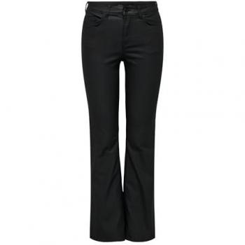 Pantalon en simili cuir JDY flare 38 Noir