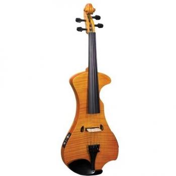 Hidersine Electric Violin Outfit Flamed Maple Veneer