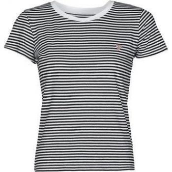 Guess Baby Tee Logo Shirt, Women's, Black
