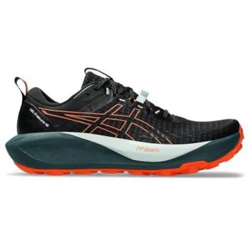ASICS Gel‑Trabuco 13 Trail‑Shoes Herren – Schwarz/Orange (EU 46,5)