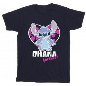 Top Uomo Disney Lilo & Stitch Ohana Cuore Eterno