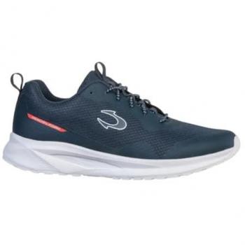 Zapatillas Deportivas Ruder-E para Hombre en Azul Marino de Piel Sintética