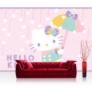 Kinder‑Fototapete Premium Plus – Hello Kitty Katze 152,5 x 104 cm