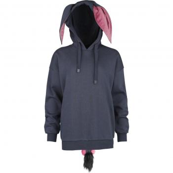 Winnie the Pooh Eeyore Women's Hooded Sweatshirt, Dark Blue, Size M to XXL – EMP Exclusive