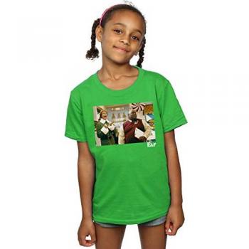 Elf Girls Christmas Cheer T-Shirt Irish Green 12-13 Years