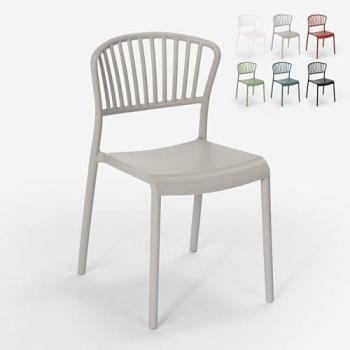 Silla de diseño Vivienne para interiores y exteriores