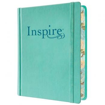Inspire Bible Nlt, Filament Enabled (Hardcover Leatherlike, Aquamarine), by New Living Translation