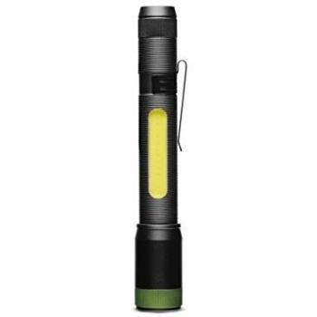 C33 Torcia LED 150LM con Batterie 2xAA + Luce Supplementare Laterale