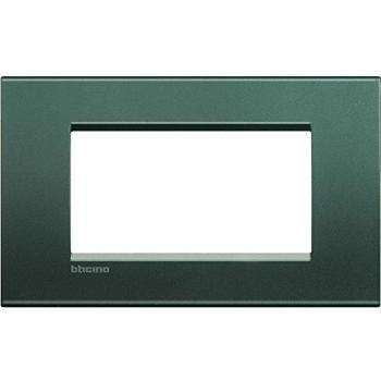 Bticino Livinglight placca 4 moduli quadra Park