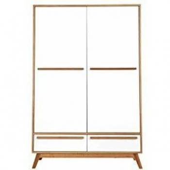 Armoire Miliboo 2 Portes Design Helia Bois Cl
