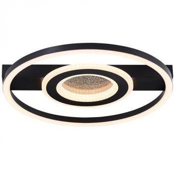 BreLight LED Deckenleuchte Queens schwarz