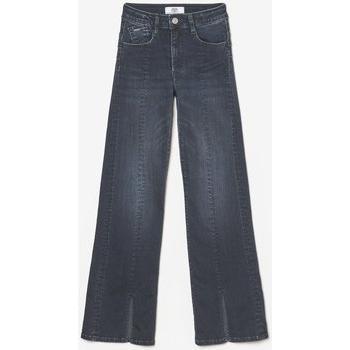 Taille Haute Jeans Fille Sina Pulp Flare Bleu Noir N°1 Coton