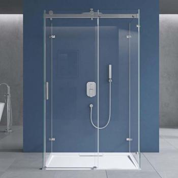 Cabine de douche Sogood 90x120 U avec receveur Ravenna 17‑2U