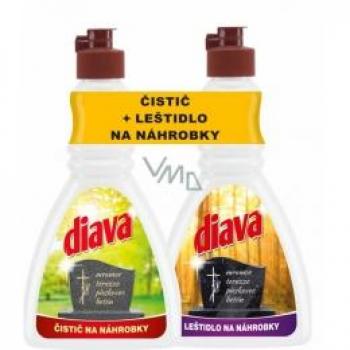 Diava čisticí a leštící sada na náhrobky 500 ml